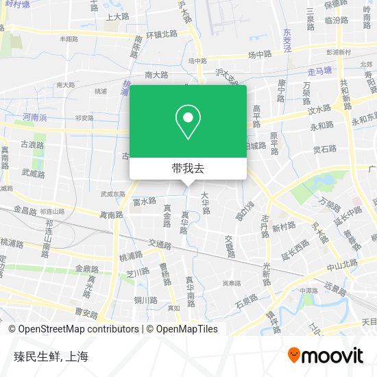 臻民生鲜地图