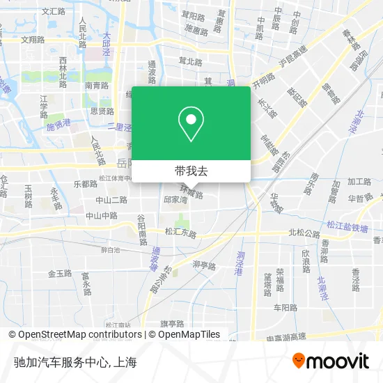 驰加汽车服务中心地图