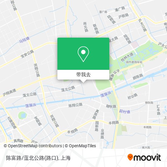 陈富路/蕰北公路(路口)地图