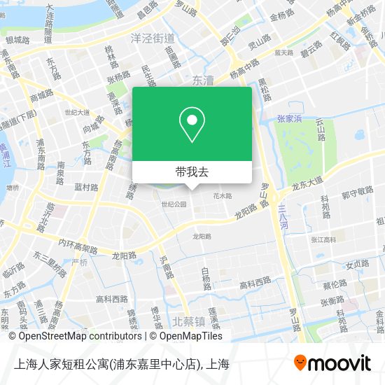 上海人家短租公寓(浦东嘉里中心店)地图