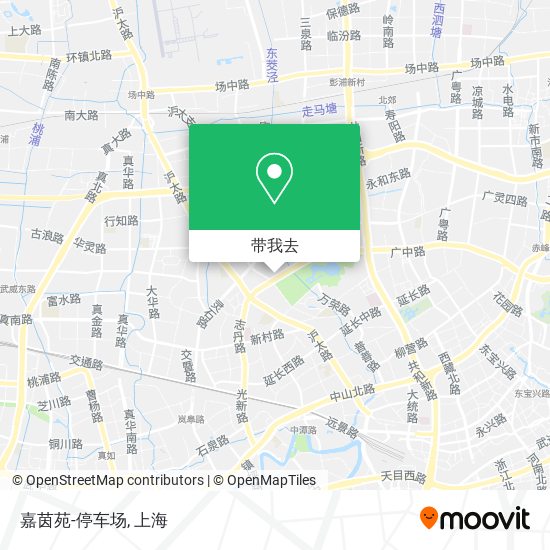 嘉茵苑-停车场地图