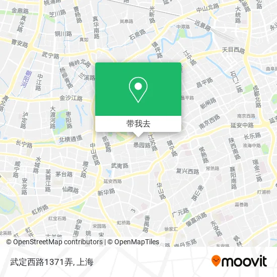 武定西路1371弄地图