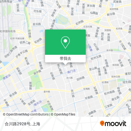 合川路2928号地图