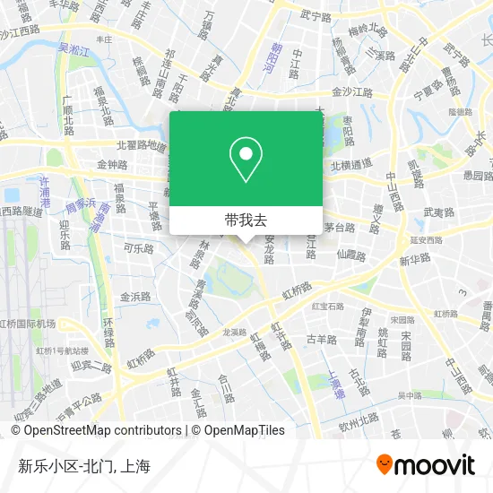 新乐小区-北门地图