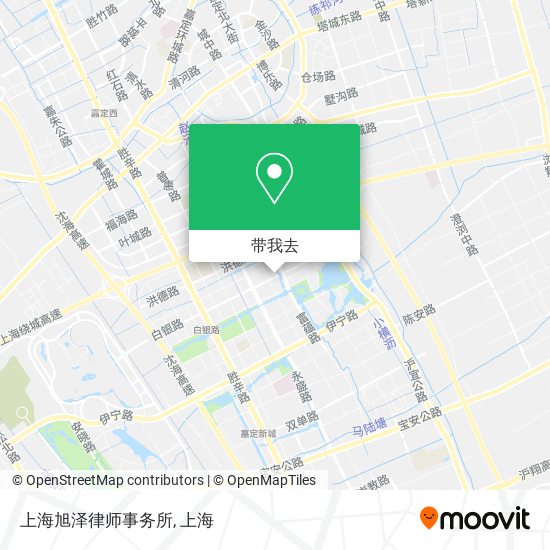 上海旭泽律师事务所地图