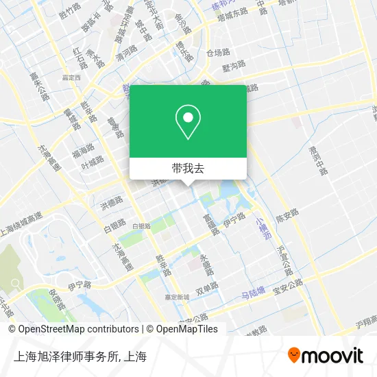 上海旭泽律师事务所地图