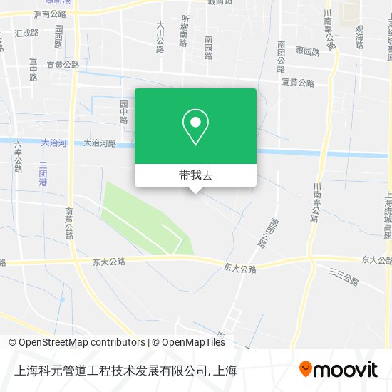 上海科元管道工程技术发展有限公司地图