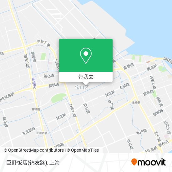 巨野饭店(锦友路)地图