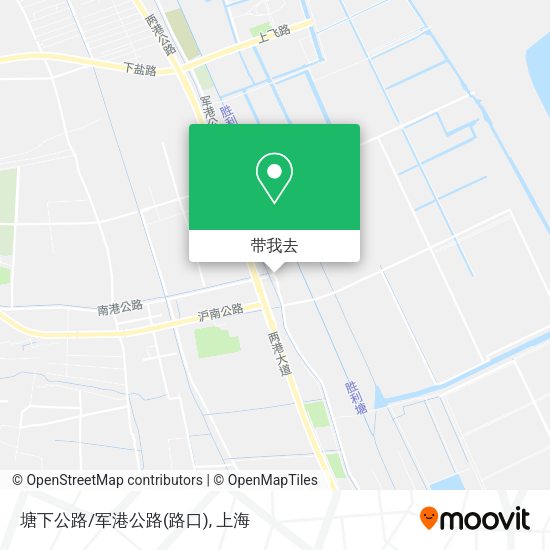 塘下公路/军港公路(路口)地图