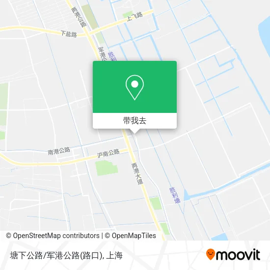 塘下公路/军港公路(路口)地图
