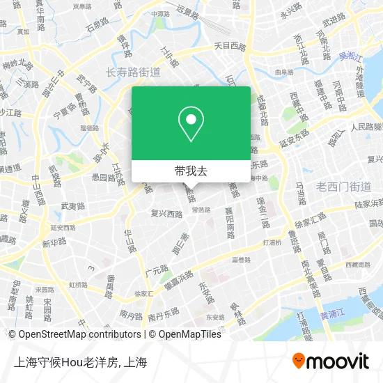 上海守候Hou老洋房地图
