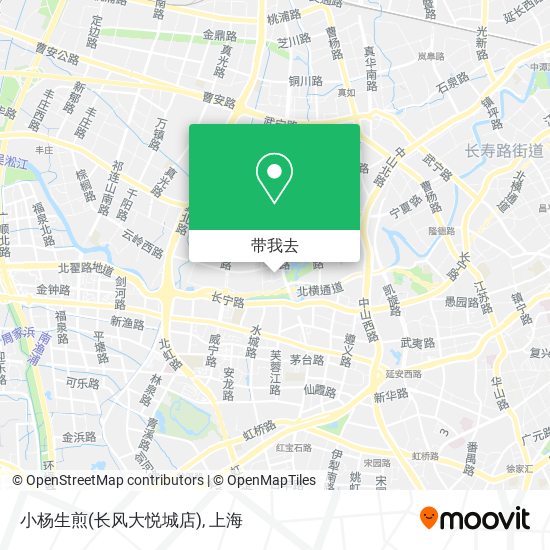 小杨生煎(长风大悦城店)地图