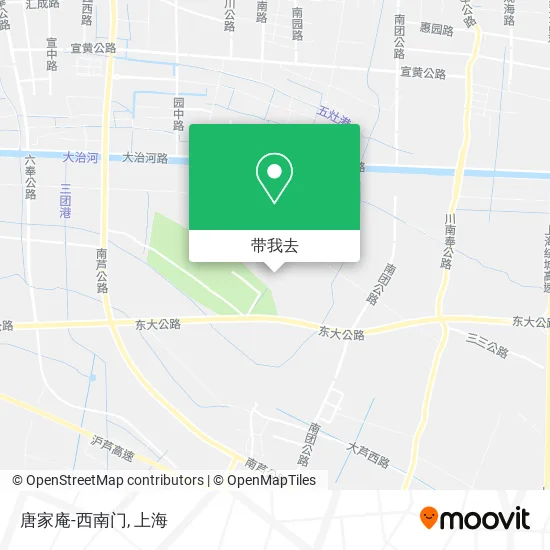 唐家庵-西南门地图