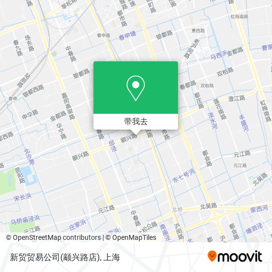 新贸贸易公司(颛兴路店)地图