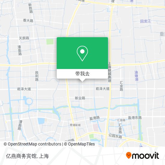 亿燕商务宾馆地图