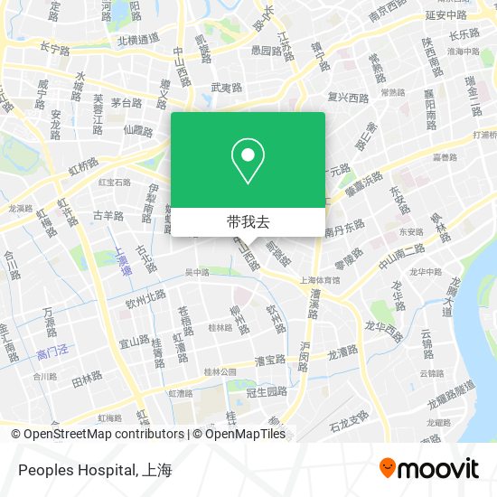 Peoples Hospital地图