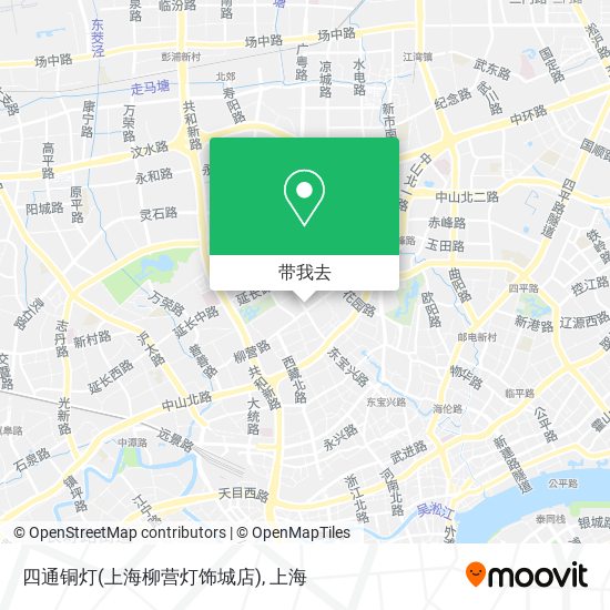 四通铜灯(上海柳营灯饰城店)地图