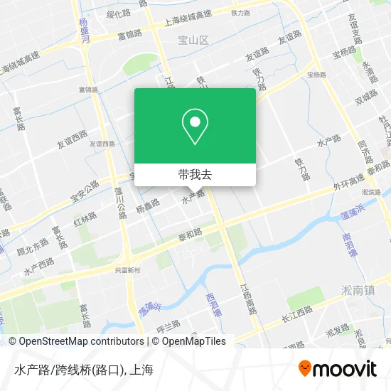 水产路/跨线桥(路口)地图
