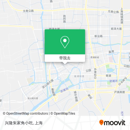 兴隆朱家角小吃地图