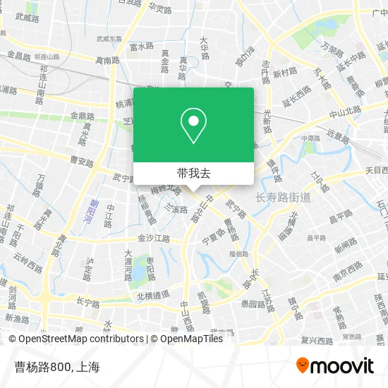 曹杨路800地图