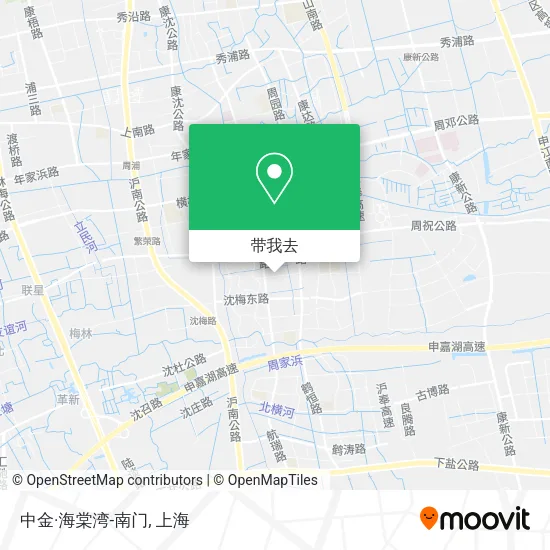中金·海棠湾-南门地图