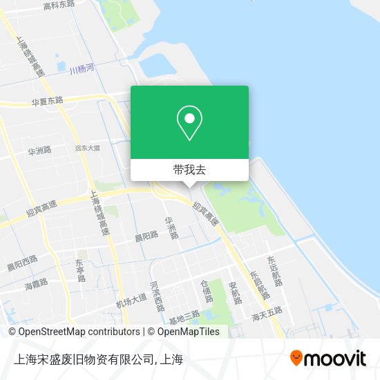 上海宋盛废旧物资有限公司地图