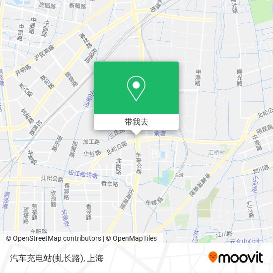 汽车充电站(虬长路)地图