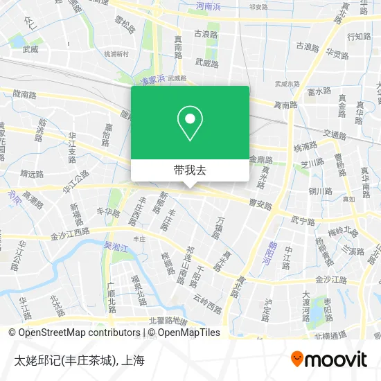 太姥邱记(丰庄茶城)地图