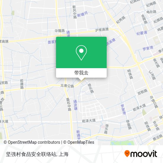 坚强村食品安全联络站地图