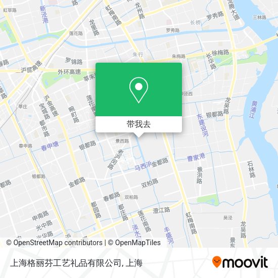 上海格丽芬工艺礼品有限公司地图