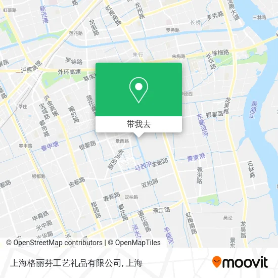 上海格丽芬工艺礼品有限公司地图