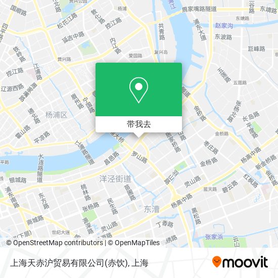 上海天赤沪贸易有限公司(赤饮)地图