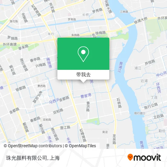 珠光颜料有限公司地图