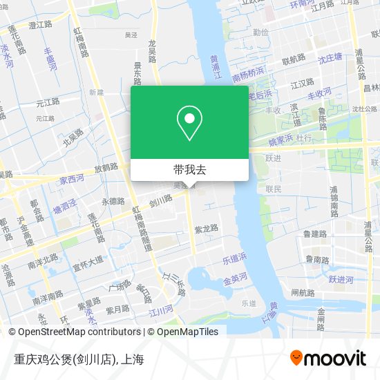 重庆鸡公煲(剑川店)地图