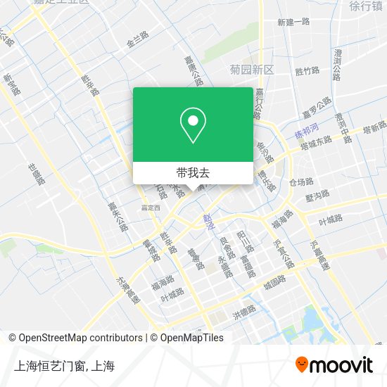 上海恒艺门窗地图