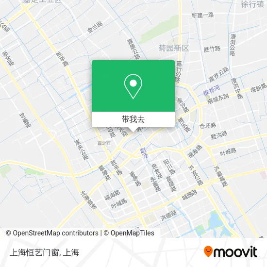 上海恒艺门窗地图