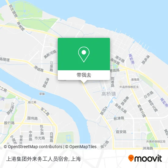 上港集团外来务工人员宿舍地图