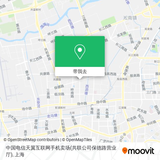 中国电信天翼互联网手机卖场(共联公司保德路营业厅)地图
