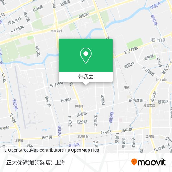 正大优鲜(通河路店)地图