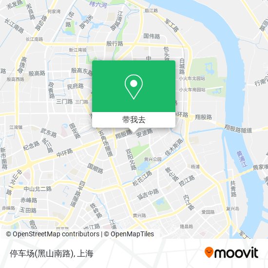 停车场(黑山南路)地图