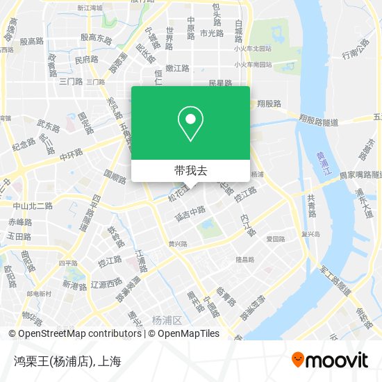 鸿栗王(杨浦店)地图