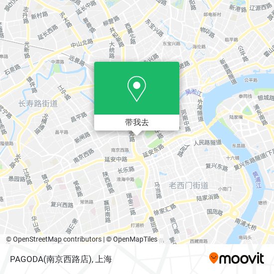 PAGODA(南京西路店)地图