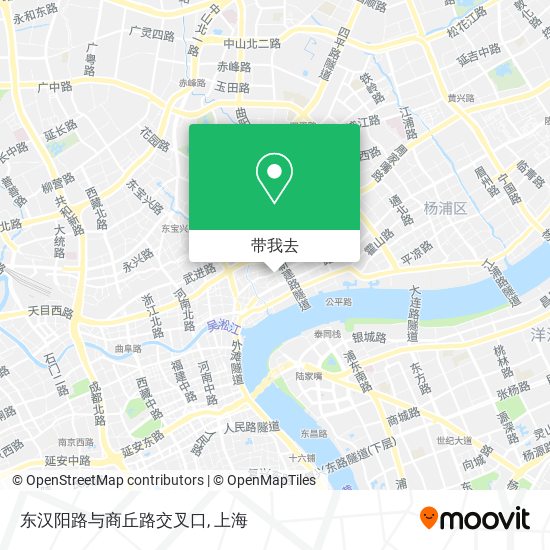 东汉阳路与商丘路交叉口地图