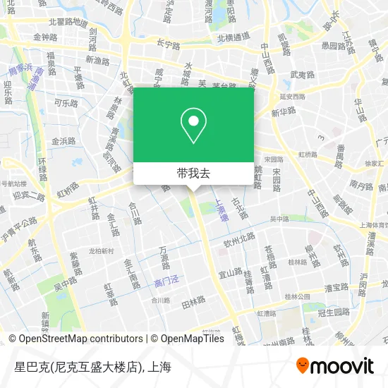 星巴克(尼克互盛大楼店)地图