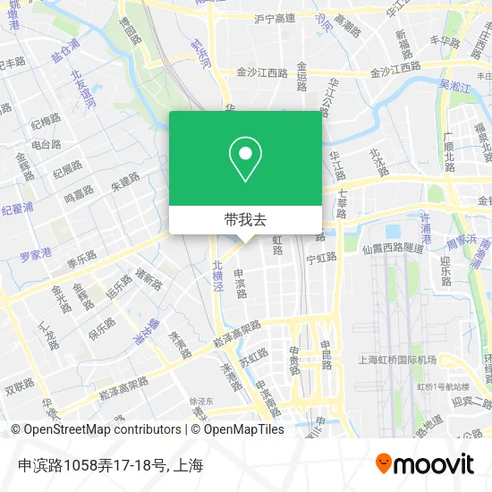 申滨路1058弄17-18号地图