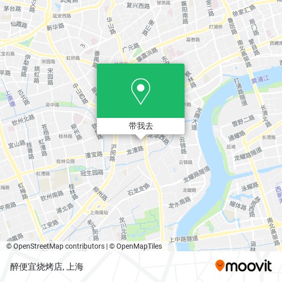 醉便宜烧烤店地图