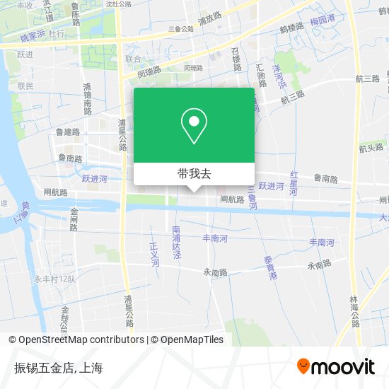 振锡五金店地图
