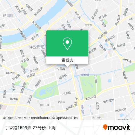 丁香路1599弄-27号楼地图