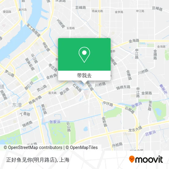正好鱼见你(明月路店)地图