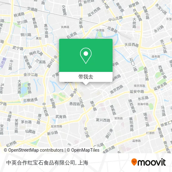 中英合作红宝石食品有限公司地图